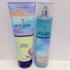 Bath & Body Works - Fresh Coconut Colada Bundle